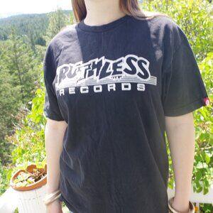 Vintage Graphic T-Shirt By The Life Apparel "Ruth Less Records,"